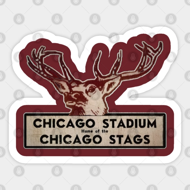 Chicago Stags Sticker by Kitta’s Shop